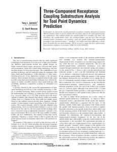 Three-Component Receptance Coupling ...