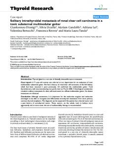 Thyroid Research - Springer Link