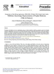 Tibb Al-Nabawi - ScienceDirect