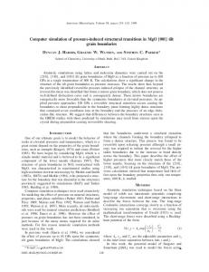 tilt grain boundaries