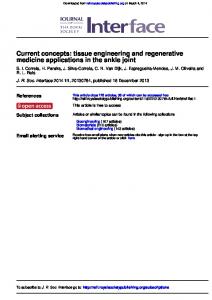 tissue engineering and regenerative