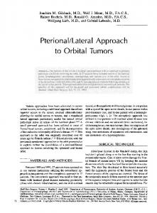 to Orbital Tumors - NCBI