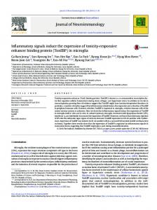 (TonEBP) in microglia - Semantic Scholar