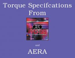 Torque Specifcations