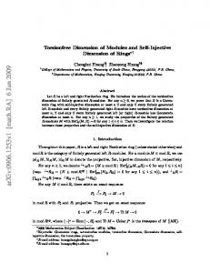 Torsionfree Dimension of Modules and Self-Injective Dimension of Rings