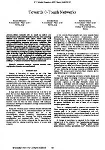 Towards 0-Touch Networks - IEEE Xplore