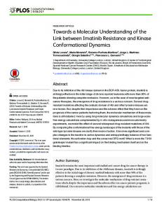 Towards a Molecular Understanding of the Link