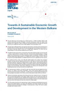 Towards A Sustainable Economic Growth and Development in the ...