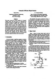 Towards Efficient Biped Robots