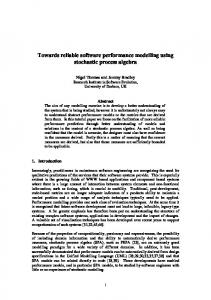 Towards reliable software performance modelling