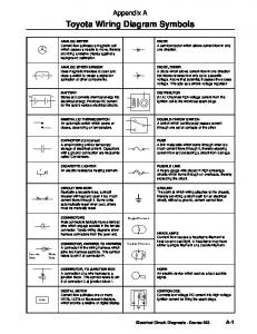 Toyota Wiring Diagram Symbols