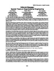 Track Editorial - Semantic Scholar