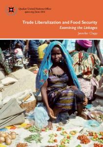 Trade Liberalization and Food Security - QUNO