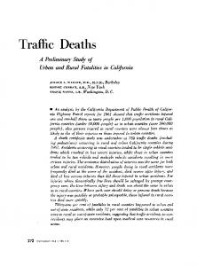 Traffic Deaths - Europe PMC