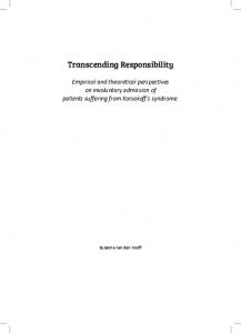 Transcending Responsibility