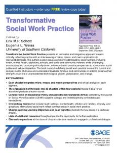 Transformative Social Work Practice