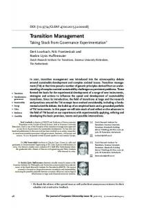 Transition Management