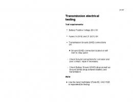 Transmission electrical testing - edoqs