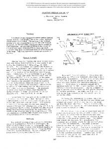 Transverse Feedback for the ISR - CERN