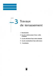 Travaux de terrassement - Infociments