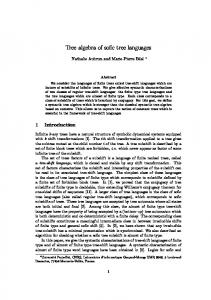 Tree algebra of sofic tree languages