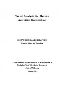 Trend Analysis for Human Activities Recognition - NTU > IRep
