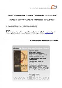 TRENDS OF ELEARNING: LEARNING