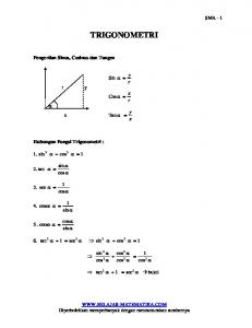 Trigonometri untuk SMA - WordPress.com