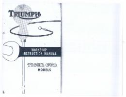 Triumph Shop Manual