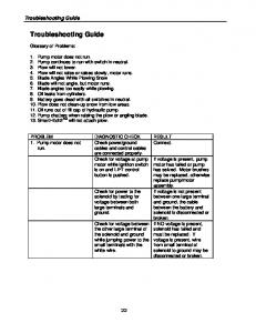 Troubleshooting Guide