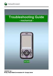 Troubleshooting Guide