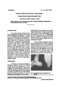 Tuberculosis of Calcaneum - MedIND