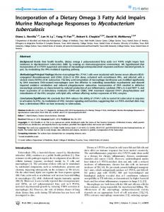 tuberculosis - Plos