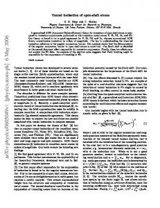 Tunnel ionization of open-shell atoms