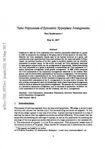 Tutte Polynomials of Symmetric Hyperplane Arrangements