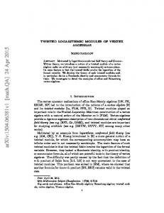 Twisted logarithmic modules of vertex algebras