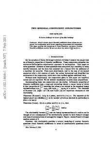 Two binomial coefficient conjectures