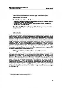 Two-Photon Fluorescence Microscopy: Basic Principles ... - CiteSeerX