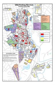 UGA Parking Map