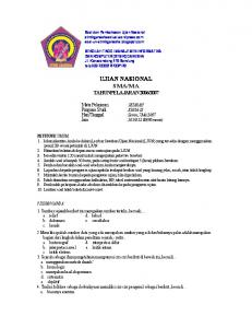 UJIAN NASIONAL - WordPress.com