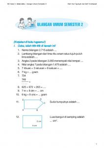 ULANGAN UMUM SEMESTER 2