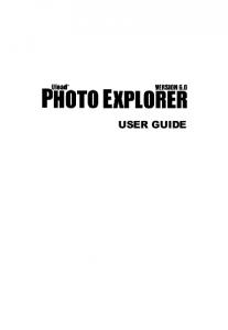 ULead Photo Explorer 6.0 User Manual