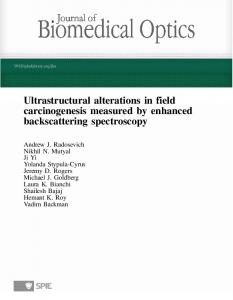 Ultrastructural alterations in field carcinogenesis ... - CiteSeerX