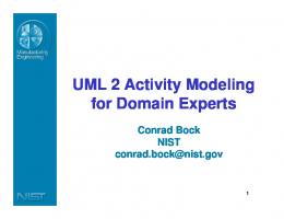 UML 2 Activity Modeling - Conradbock.org