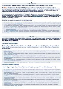 UML Tutorial UML 2.0