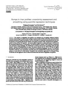 uncertainty assessment and smoothing using quantile regression ...