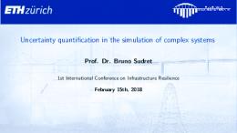 Uncertainty quantification in the simulation of complex