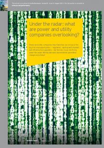 Under the radar - EY Performance Portal