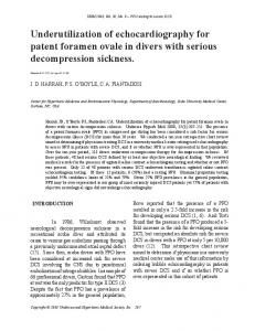 Underutilization of echocardiography for patent foramen ovale in ...