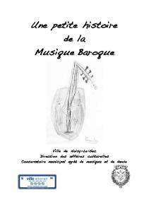 Une petite histoire de la Musique Baroque - Mediatheque ...